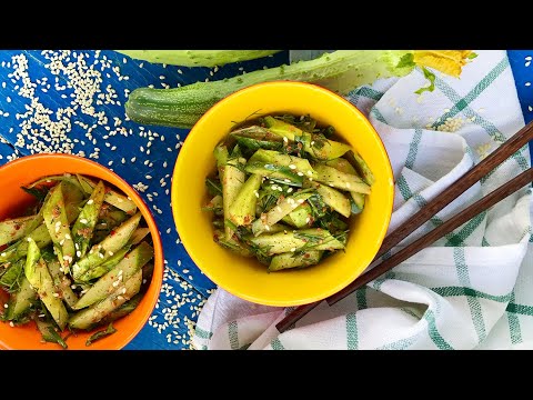 ОГУРЦЫ ПО-КОРЕЙСКИ 🥒 вкусный легкий корейский САЛАТ ЗАКУСКА ИЗ ОГУРЦОВ Oi-muchim | простой рецепт