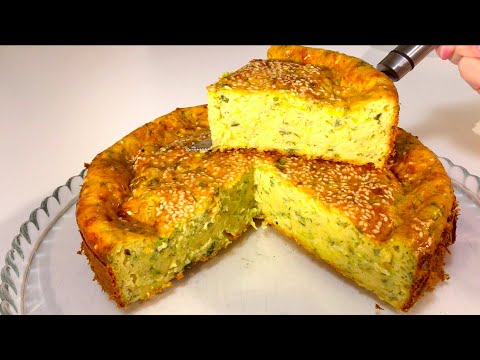 ПИРОГ с КАБАЧКАМИ *** Вкусный Сочный Нежный! Просто Быстро Вкусно | Zucchini Pie