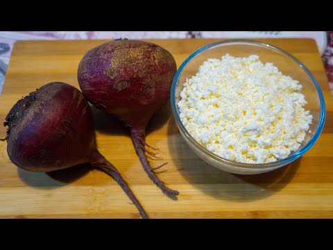 Жаль многие и не слышали про этот РЕЦЕПТ! Полезная вкуснятина из свеклы и творога.