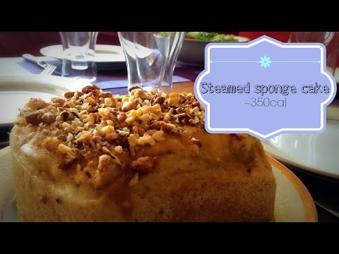 Вкусная диета: бисквит на пару, ~350ккал