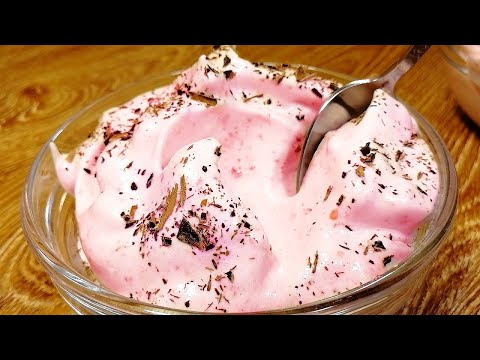 Летний Клубничный ВОСТОРГ - десерт из ТРЕХ ингредиентов - Круче Мороженого :)