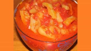 Солодкий перець у томаті у мультиварці Солодкий перець у томаті у мультиварці. Фото