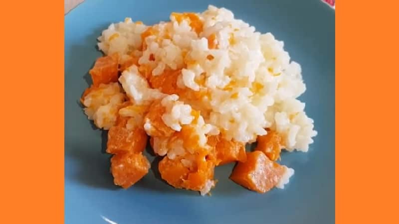 Гарбузова каша на молоці в пароварці. Фото Гарбузова каша на молоці в пароварці. Фото