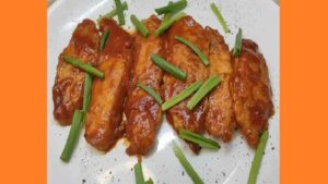 Судак во фритюре по китайски. Фото