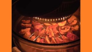 Сушіння фруктів в аерогрилі. Фото