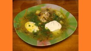 Щавельний суп у мультиварці Щавельний суп у мультиварці. Фото