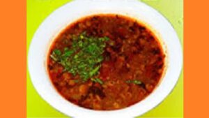 Суп харчо в мультиварке из баранины Суп харчо в мультиварці з баранини. Фото