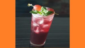 Коктейль с виноградным соком Коктейль с виноградным соком. Фото