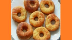 Быстрые пончики на молоке. Фото