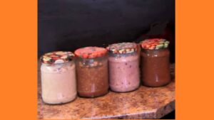 Лінива вівсянка в банці без варіння Лінива вівсянка в банці без варіння. Фото