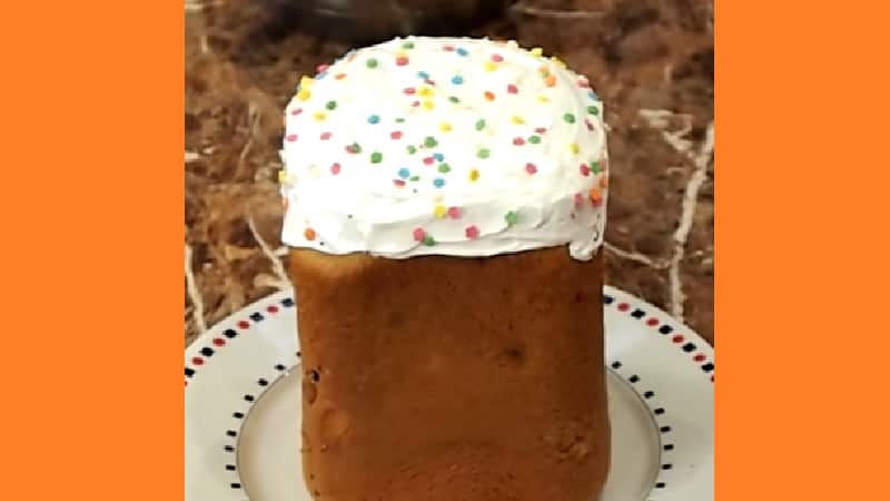 Пасхальный кулич в хлебопечке. Фото Пасхальный кулич в хлебопечке. Фото