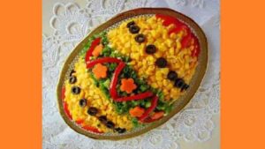 Салат на Пасхальный стол. Фото