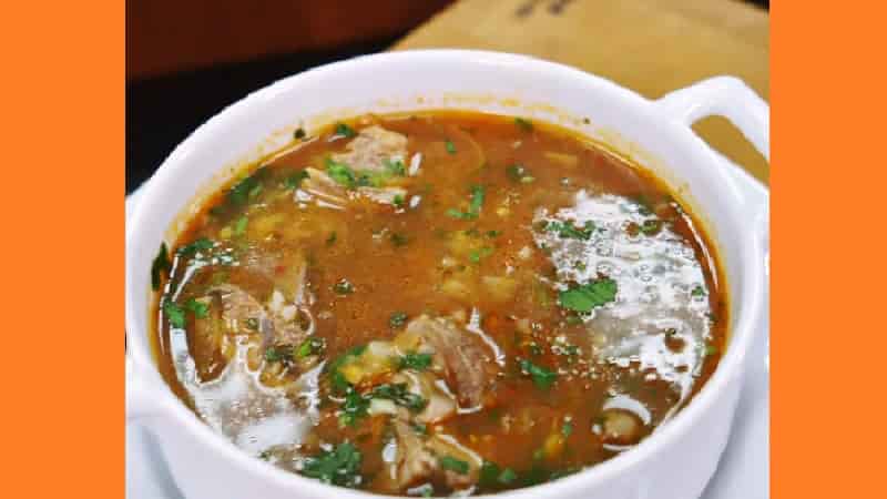 Суп Харчо из говядины. Фото