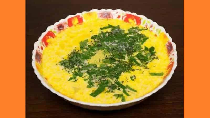 Сырный суп в мультиварке. Фото