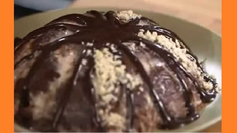 Торт из шоколадных пряников. Фото