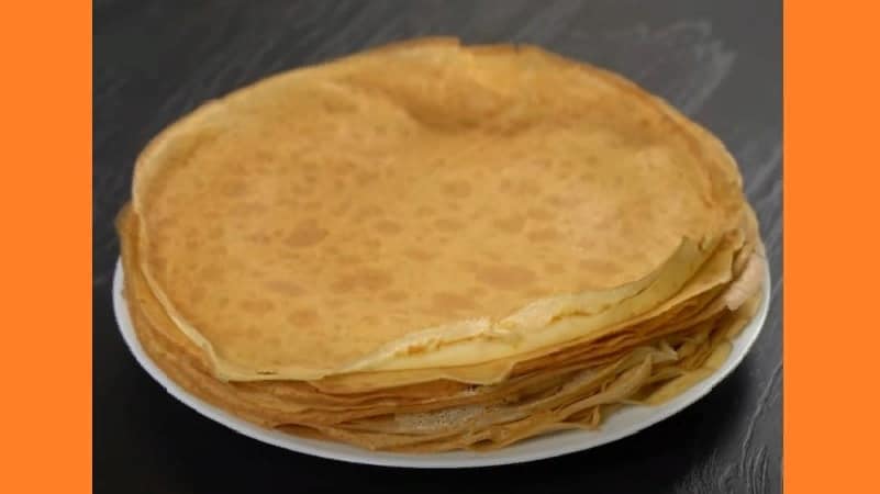 Блины на кипятке с молоком. Фото Блины на кипятке с молоком. Фото