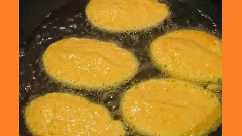 Оладьи из тыквы. Фото