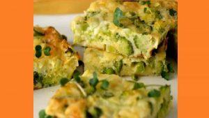 Омлет із броколі в духовці. Фото