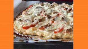 Дієтична піца без борошна в духовці Дієтична піца без борошна в духовці. Фото