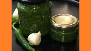 Зеленая аджика на зиму без варки Зеленая аджика на зиму. Фото
