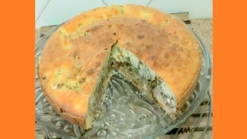 Рибний пиріг із консервів. Фото Рибний пиріг із консервів. Фото