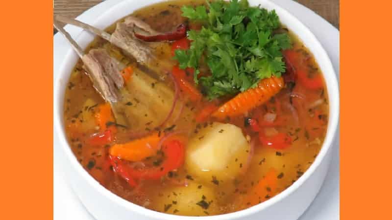 Шурпа из баранины в домашних условиях. Фото