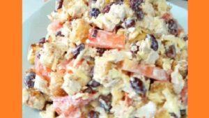 Салат с фасолью и куриной грудкой Салат с фасолью и куриной грудкой. Фото