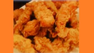 Курячі крильця у фритюрі. Фото