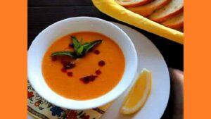 Суп пюре из красной чечевицы Суп пюре из красной чечевицы. Фото