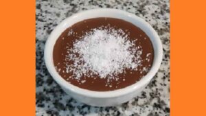 Шоколадний пудинг в аерогрилі. Фото