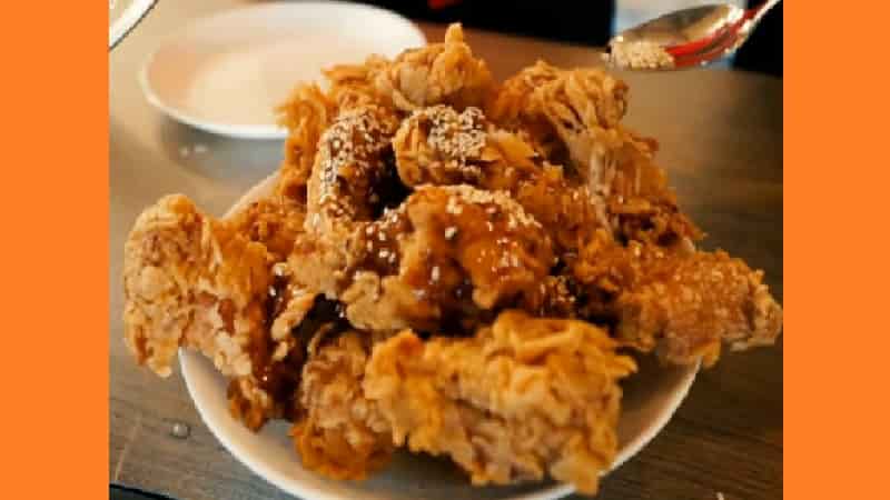 Крылышки во фритюрнице как в в KFC. Фото