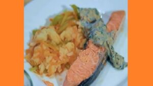 Семга в пароварке с болгарским перцем Семга в пароварке с болгарским перцем. Фото