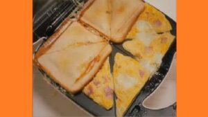 Горячие бутерброды в бутерброднице. Фото