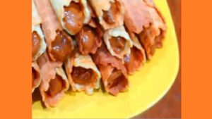 Крем для вафельних трубочок. Фото