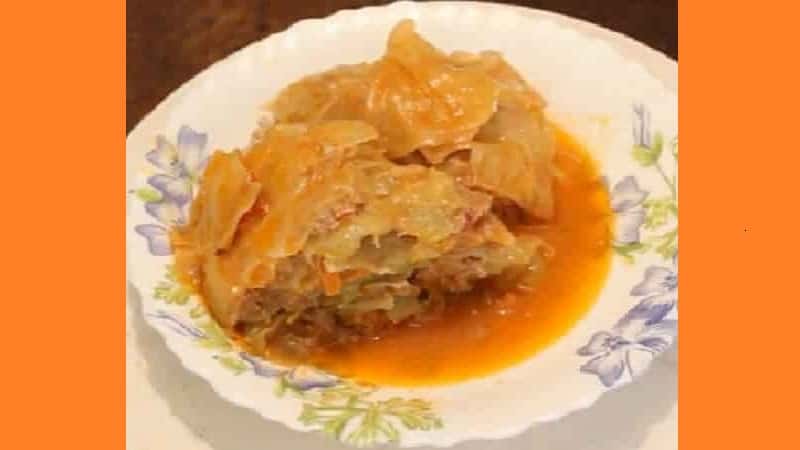 Ледачі голубці в каструлі. Фото