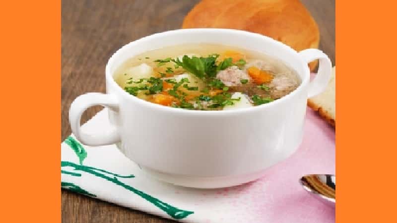 Суп в пароварке с фрикадельками. Фото Суп в пароварке с фрикадельками. Фото