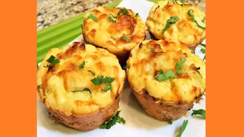 Куриные маффины в духовке. Фото