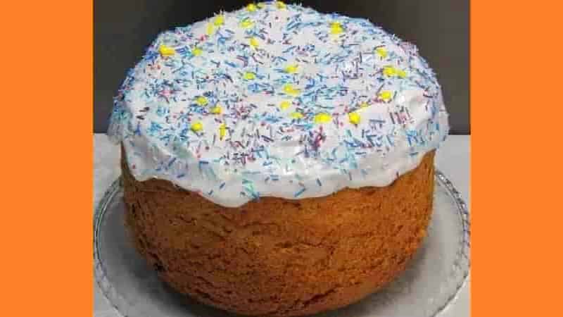 Пасхальный кулич в мультиварке. Фото