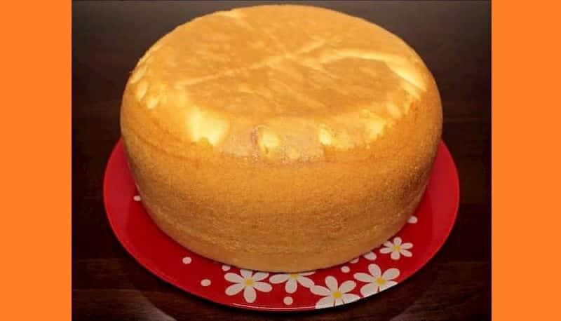 Пышный бисквит в мультиварке. Фото