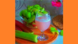 Квас з ревеню в домашніх умовах. Фото