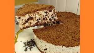 Торт із крихти без випічки. Фото