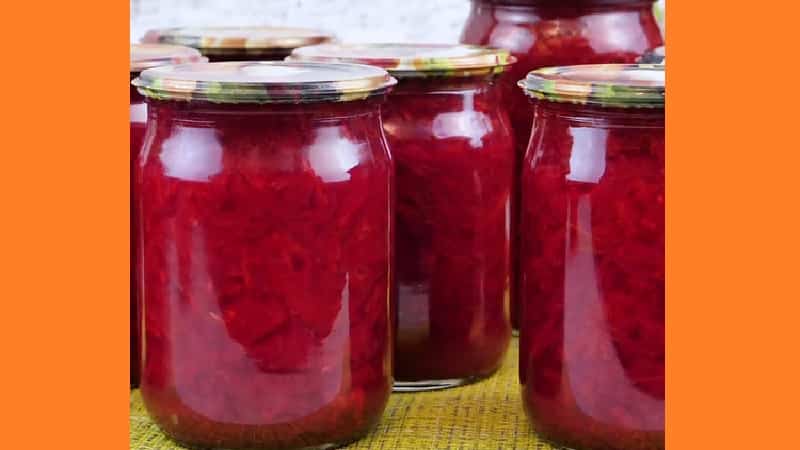 Заправка для борщу на зиму. Фото