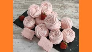 Полуничний зефір у домашніх умовах. Фото
