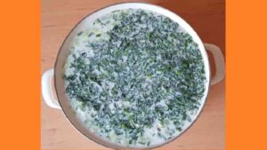 Окрошка на бульоне из индейки Окрошка на бульоне из индейки. Фото