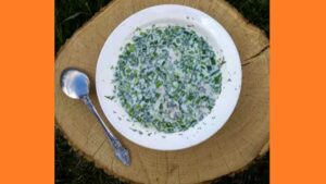 Окрошка на картопляному відварі Окрошка на картопляному відварі. Фото