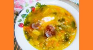 Розсольник у мультиварці з нирками. Фото