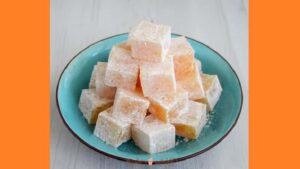 Апельсиновий рахат лукум. Фото