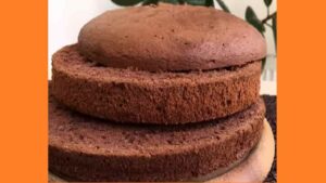 Шоколадний бісквіт у духовці Шоколадний бісквіт у духовці. Фото