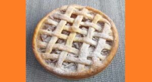 Пісочний пиріг з кремом у духовці. Фото