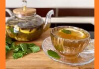 Імбирний напій з лимоном. Фото